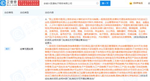 奇瑞控股關(guān)聯(lián)公司業(yè)務(wù)拓展，新增供應(yīng)鏈管理服務(wù)及電子商務(wù)平臺(tái)運(yùn)營(yíng)